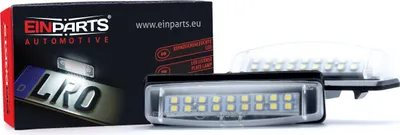 Zdjęcie produktu dla Einparts Podświetlenie Tab Rej. Ep15 Do Rejestracji Auto Led Montaż Prosty