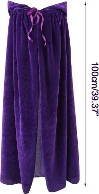 Productafbeelding van Fluwelen cape voor kinderen - Halloween en fancy dress