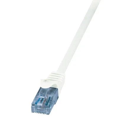 Immagine prodotto di LogiLink Professional CP3011U Cavo patch LogiLink EconLine, Cat. 6A, U/UTP, 0,25 m, bianco