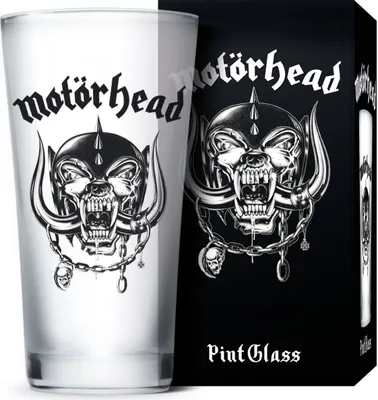 Image de Verre à boire Motörhead, Verre, Transparent, 9 x 9 x 15 cm