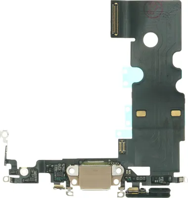 Produktbild von Ladebuchse für Apple iPhone 8 Lightning Flexkabel Mikrofon Ladeanschluss Lade Eingang