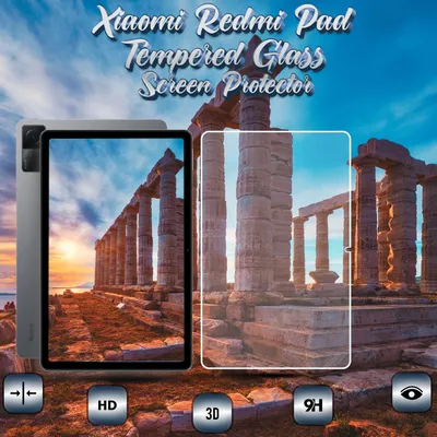 Obrázok produktu pre 1-balenie Xiaomi Redmi Pad Ochranné sklo na displej - Tvrdené sklo 9H - Super kvalita 3D