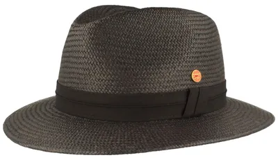 Mayser hochwertiger Cuenca Panamahut Traveller Gero in schwarz