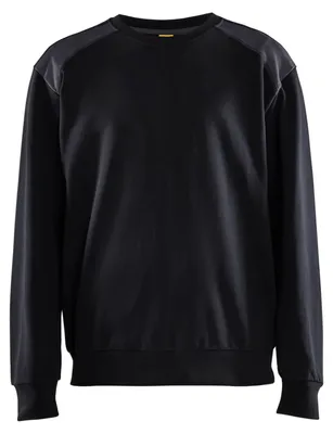 Produktbild von Blakläder Sweatshirt 3580, Farbe:Schwarz/Mittelgrau, Größe:XXL