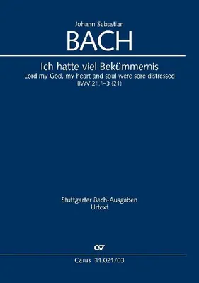 Produktbild von Ich hatte viel Bekümmernis (Klavierauszug)