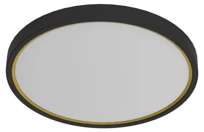 Immagine prodotto di Plafoniera LED per bagno NORDLUX Noxy IP44, Variante: Ø 350 mm x 50 mm, 1650 lm, nero