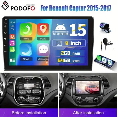 Obrázok produktu pre Multimediálny systém – Navigačný systém – Dotyková obrazovka – CarPlay a Android Auto – 9-palcová obrazovka – Zadná parkovacia kamera
