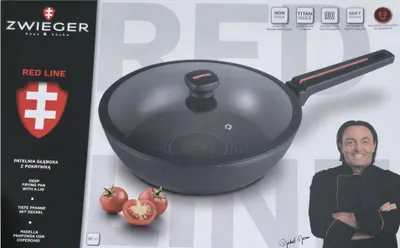 Produktbild von Zwieger RED LINE Tiefe Pfanne 28cm Titanbeschichtung