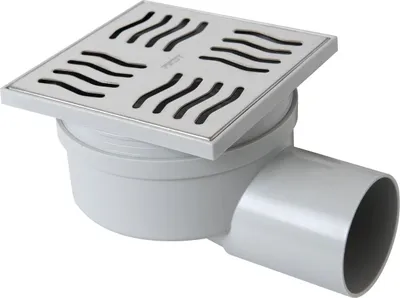 Immagine prodotto di Cabina doccia - Griglia in acciaio inox - 100 x 100 mm - ABS