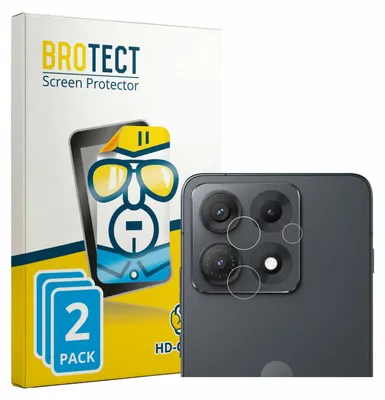 Produktbild von 2x Für Motorola Edge 70 Max (NUR Kamera) Schutzfolie BROTECT Displayschutz Display Schutz Folie Klar Transparent
