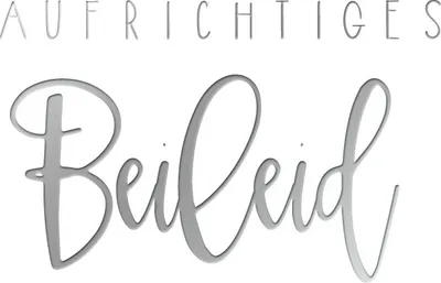 Produktbild von Trauer  Beileid  Kondolenz - Trauerkarte im Format 11,5 x 17
