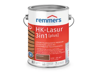 Immagine prodotto di Remmers HK-Lasur 3in1 [plus] noce 2,5 l