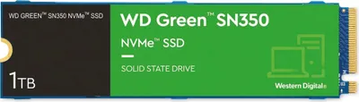 Produktbild von SSD WD Green  M.2 2280       1TB NVMe    SN350 intern