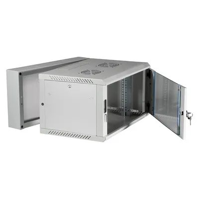 Produktbild von Extralink EX.12936 Szafa Rack 6U do montażu naściennego Rack szary