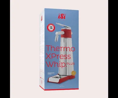 Obrázek produktu pro iSi Thermo Xpress Whip Plus 1 litrová láhev + šlehač na hlavu