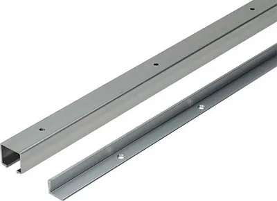 Produktbild von Lauf- und Führungsprofil WingLine 6 für Falttür zum Aufschrauben, 1200 mm