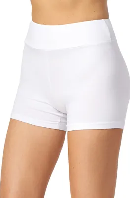 Produktbild von Merry Style Damen Shorts Radlerhose Boxershorts aus Baumwolle MS10-359 (Weiß, S)