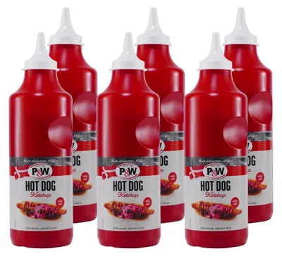 Produktbild von P&W Hot Dog Ketchup (6 x 900g)
