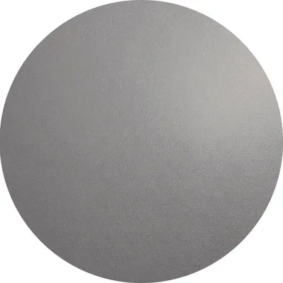 Productafbeelding van ASA Selection leren tafelset, rond, cementkleur, diameter 38 cm