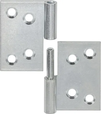 Produktbild von Vormann Aushebescharniere verzinkt 60 x 80 mm links