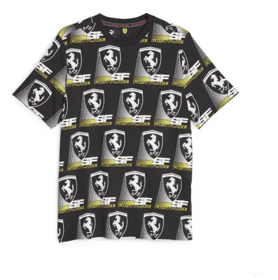 Obrázok produktu pre Tričko Ferrari, značka Puma, model Race AOP 2, farba: čierna, veľkosť: M