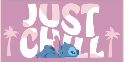 Produktbild von Lilo & Stitch Kinder Badehandtuch – Saugstarkes und kuscheliges Strandtuch 70x140 cm