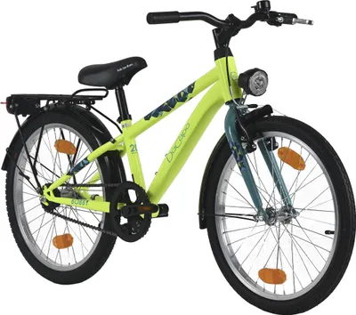 Image de DaCapo Vélo enfant 20" Bobby 1 vitesse RH 27 cm avec éclairage - à partir de 6 ans DaCapo 224K, 225K, 226K