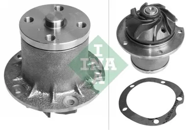Produktbild von INA 538 0201 10 Kühlmittelpumpe Wasserpumpe passend für MERCEDES-BENZ /8 (W115) Limousine S-Klasse Limousine (W108, W109) /8 (W114) Coupe /8 Limousine