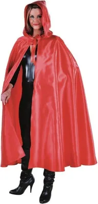 Produktbild von M213193-7 rot Damen-Herren Umhang Halloweenumhang