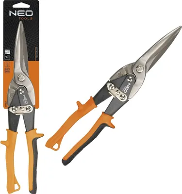 Obrázok produktu pre NEO TOOLS Nožnice na plech 290 mm, predĺžené