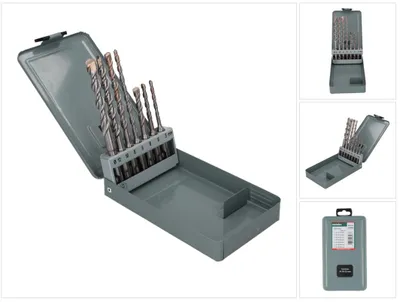 Obrázek produktu pro Sada vrtáků Metabo SDS-plus Pro 4 7 ks ( 630584000 ) Ø 5 / 6 / 6 / 8 / 8 / 10 / 12
