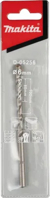 Immagine prodotto di Makita D-05256 Punta per muratura 6x100mm