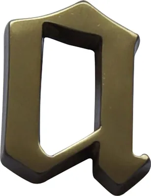 Produktbild von Alpertec Hausnummer Buchstabe A Bronze