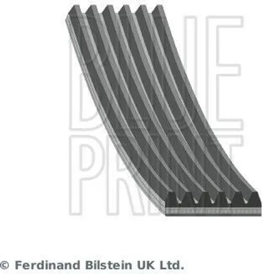 Produktbild von BLUE PRINT Keilrippenriemen 954mm für HYUNDAI ix35 (LM, EL, ELH) AD06R954