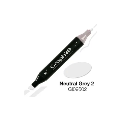 Produktbild von Graph'It Marker mit Doppelspitze - Neutralgrau 2