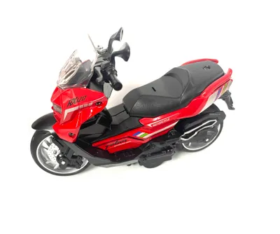 Produktbild von Detailgetreues Spielzeug Motorrad Modell im Maßstab 1:14 mit Rückziehfunktion