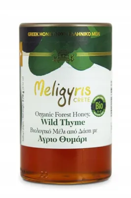 Produktbild von Meligyris Honig 270 g Wilder Bergthymian Ökologisch Natürlich