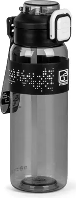 Produktbild von G21 Trinkflasche 1000 ml 2in1, grau