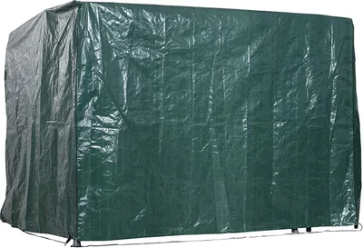 Produktbild von Outsunny plandeka ochronna na meble ogrodowe wodoodporna ochrona UV dodatkowe zapięcie prostokątny PE zielony 215 x 155 x 150 cm