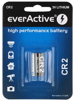 Obrázok produktu pre Batéria CR2 everActive (blisterové balenie po 1 ks)