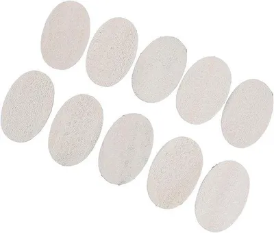 Produktbild von Natürlicher Luffaschwamm zum Abwaschen und zur Körperpflege – umweltfreundlich, aus 100 % Luffafasern, Set mit 10 Stück, ideal für Küche und Dusche
