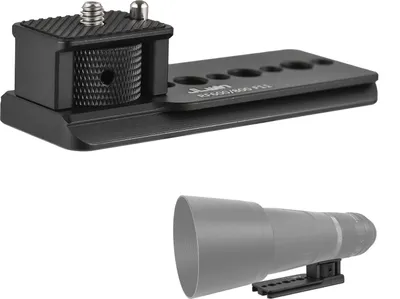 Zdjęcie produktu dla Mocowanie statywowe obiektywu aparatu JLwin, kołnierz obiektywu, wymienna stopka, mocowanie statywowe, kompatybilne z podstawą statywu obiektywu Canon RF600 mm F11 IS STM/ RF800 mm F11 IS STM, szybkozłączka