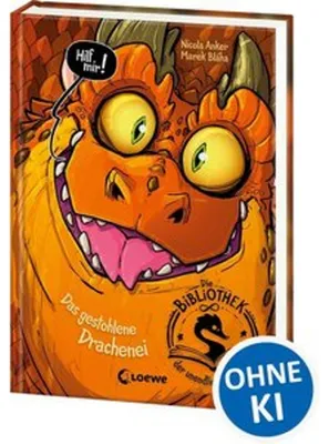 Obrázek produktu pro Die Bibliothek der unendlichen Abenteuer (Band 1) - Das gestohlene Drachenei