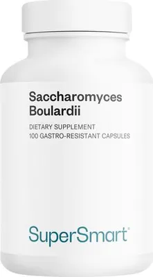 Immagine prodotto di SuperSmart Saccharomyces Boulardii Dietary Supplement - 100 Caps. Gastrores.