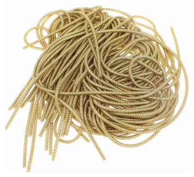 Produktbild von Bouillondraht / Zickzackdraht – 100g Ø2mm Flexibler Bastel- & Floristikdraht gold