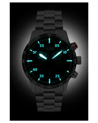 Produktbild von Zeppelin 7298M-3 Set Herren-Chronograph Eurofighter mit 2 Armbändern