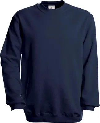Produktbild von B&C WU600 | Set In Sweatshirt / Pullover - Farbe: Navy - Größe: 3XL