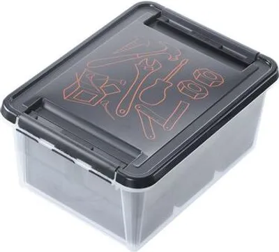 Produktbild von smartstore Aufbewahrungsbox Deco 15 - Werkzeug