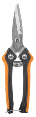 Imagen del producto de Tijeras de jardín, hoja recta de 8 mm, para flores, arbustos y rosales. Tijeras de precisión con mango ergonómico. Modelo KT-V1037