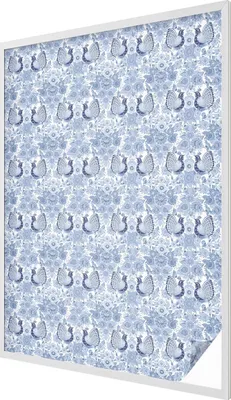 Produktbild von Buntglas Fensterfolie – 146x100 cm – Stained-Glass Design – blickdichte dekorative Sichtschutzfolie – selbstklebend, UV-Schutz – Blumenvogel
